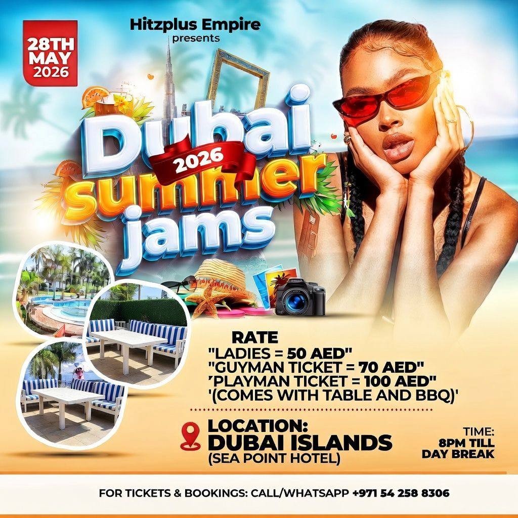 Dubai Summer Jams flyer