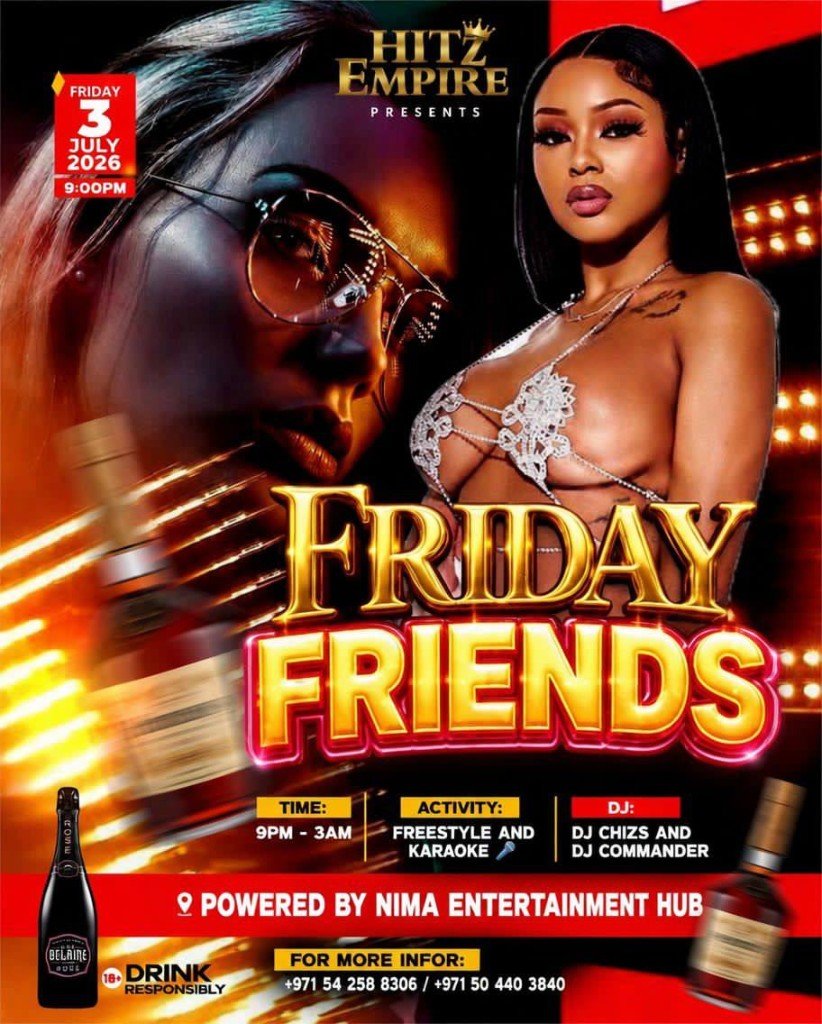 Friday Friends flyer